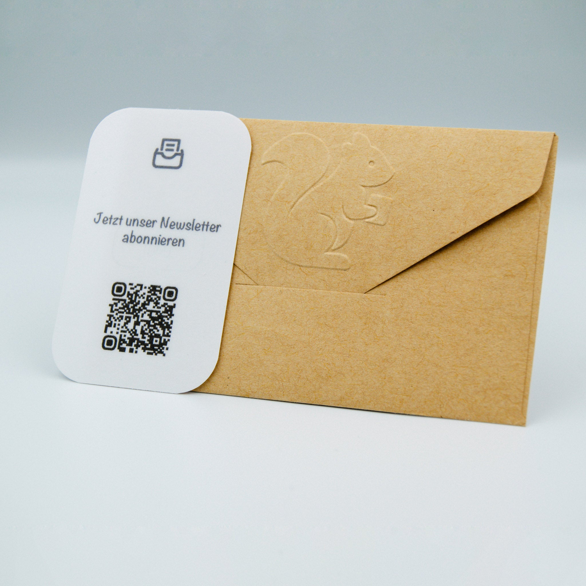 Newsletter abonnieren - Testkarte