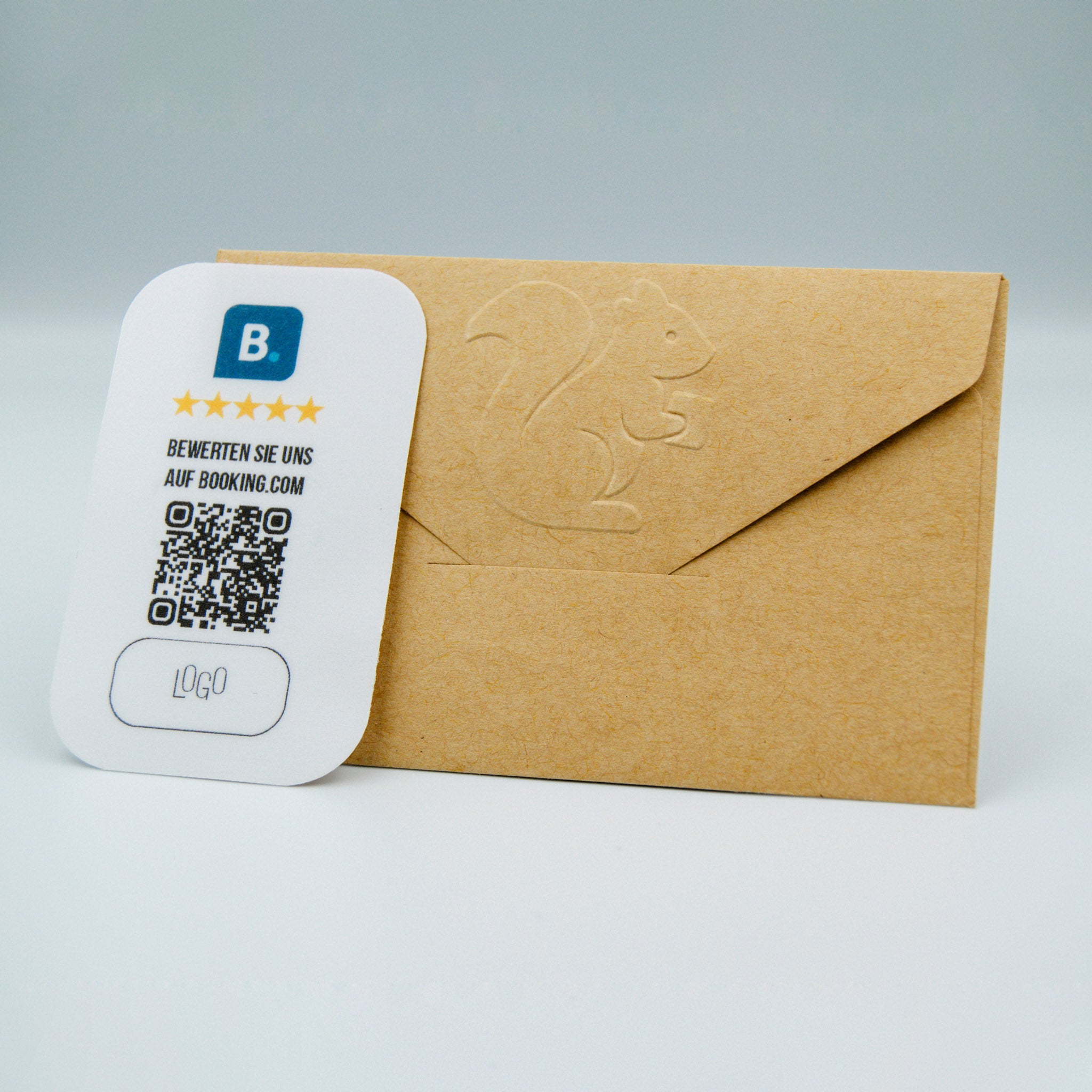 Booking.com Bewertung - Testkarte