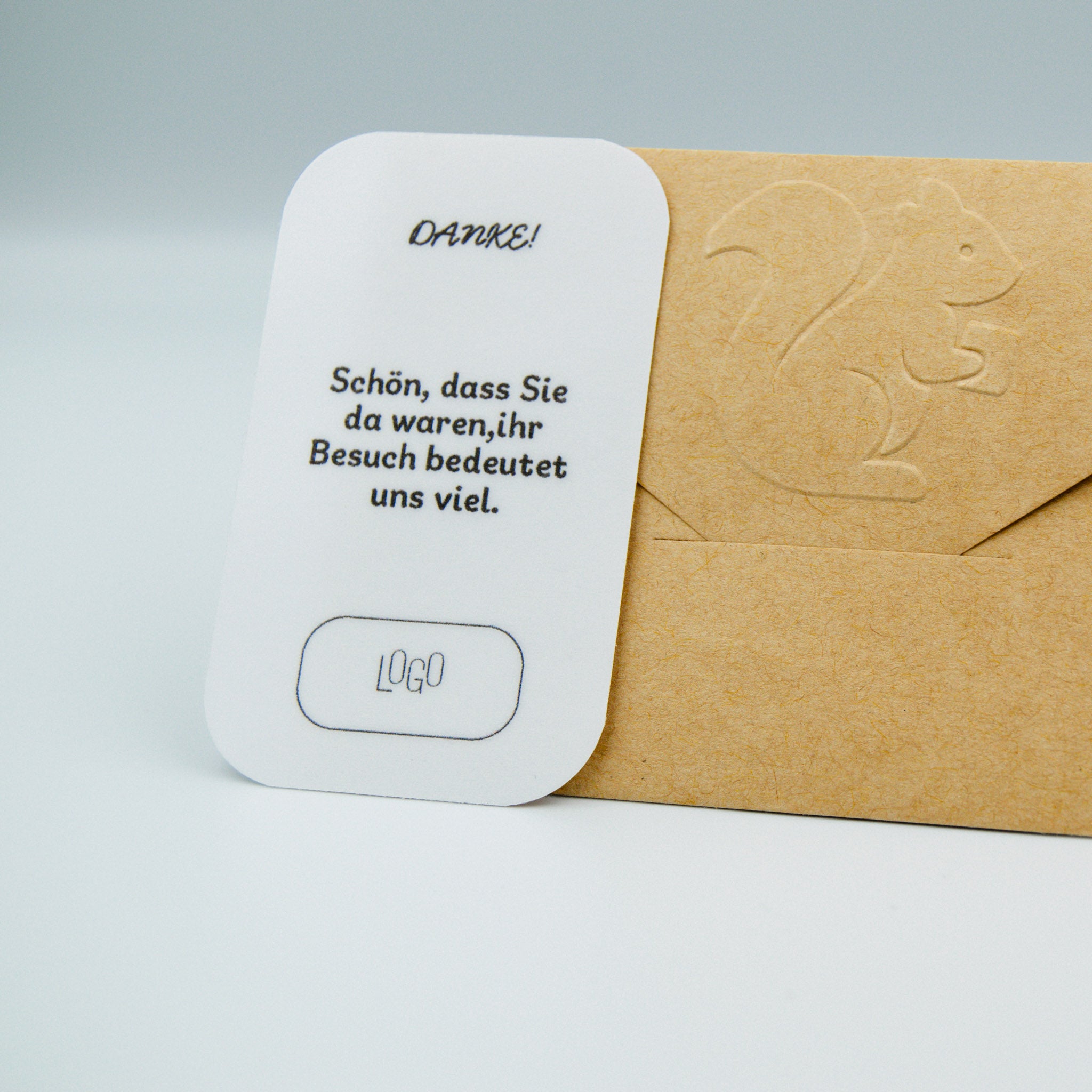 Danke für ihren Besuch - Testkarte