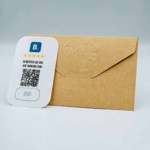 Booking.com Bewertung - Testkarte