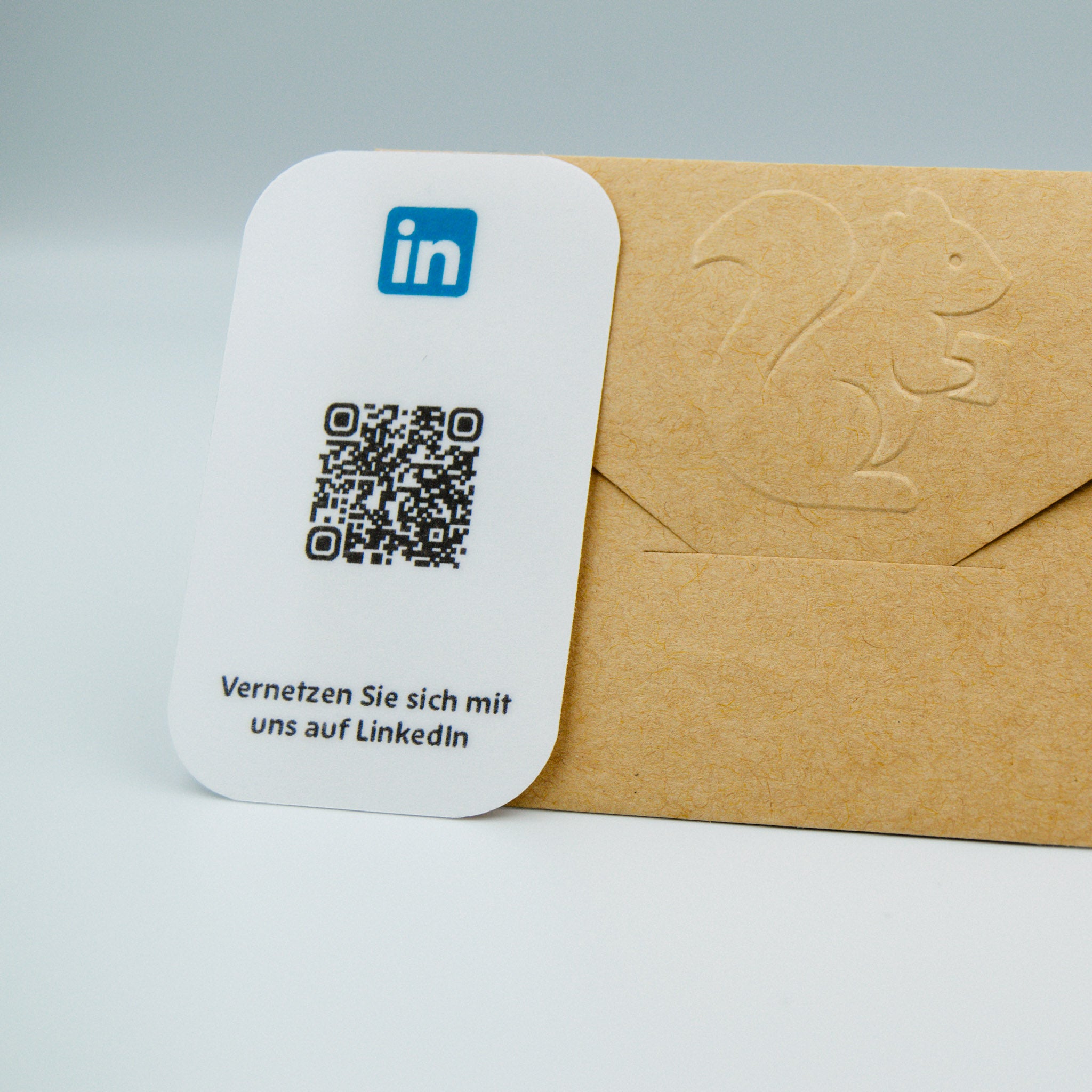 LinkedIn vernetzen - Testkarte